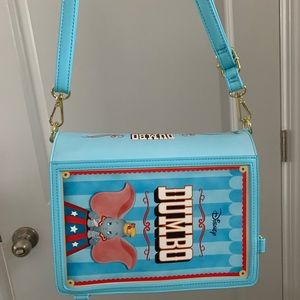 NWT loungefly disney dumbo book bag backpack crossbody purse
